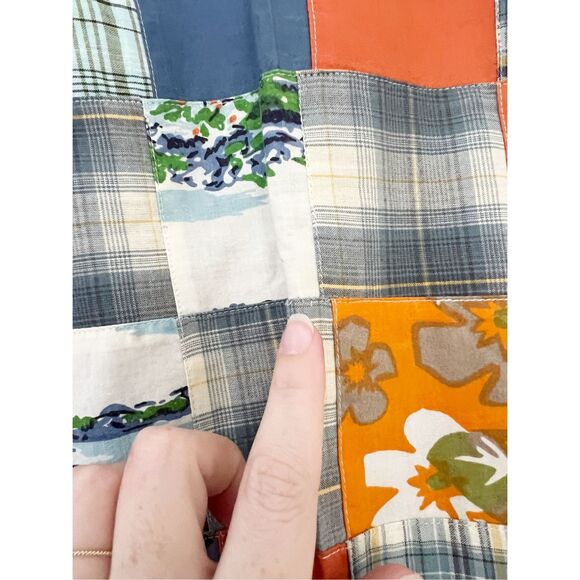 Loudmouth Golf Mens Multicolor Patchwork Cotton Bermuda Short Size 36 - Picture 2 of 5